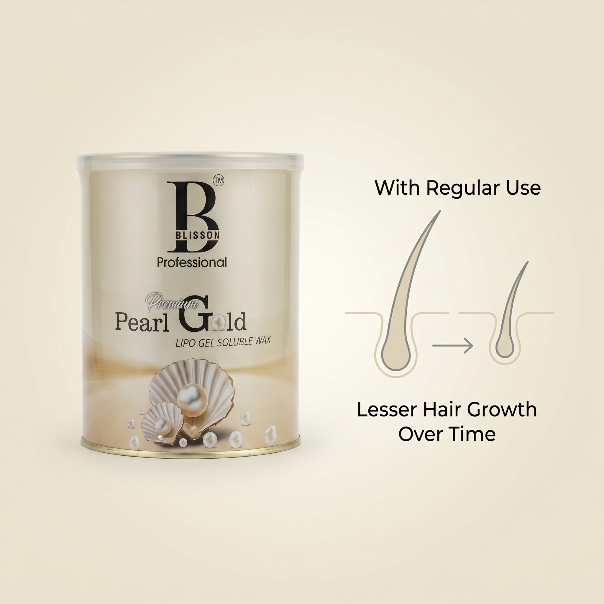 Pearl Gold Lipo Gel Wax thumbnail 2