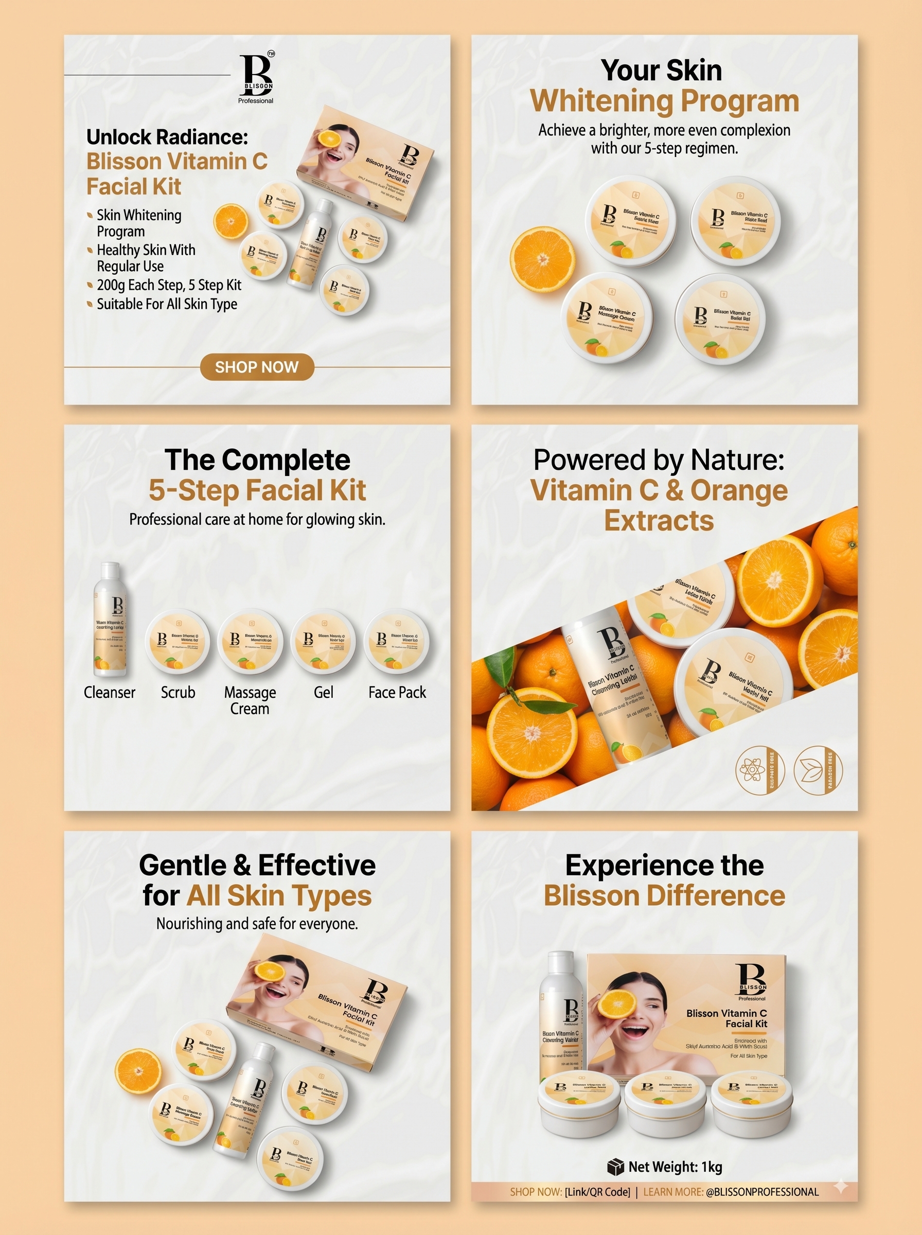 Vitamin C Facial Kit – 1kg thumbnail 2