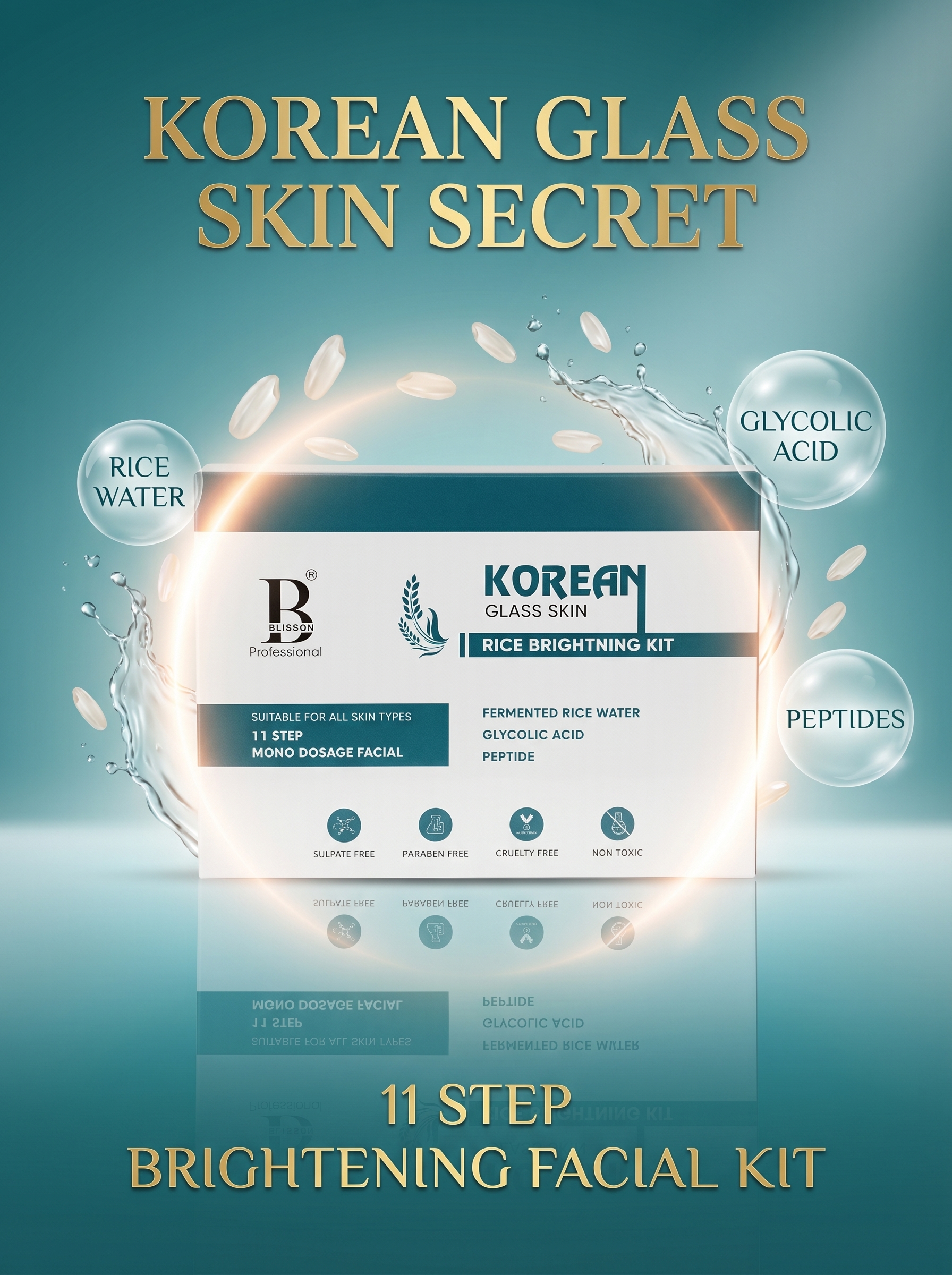 Korean Glass Skin Facial Kit