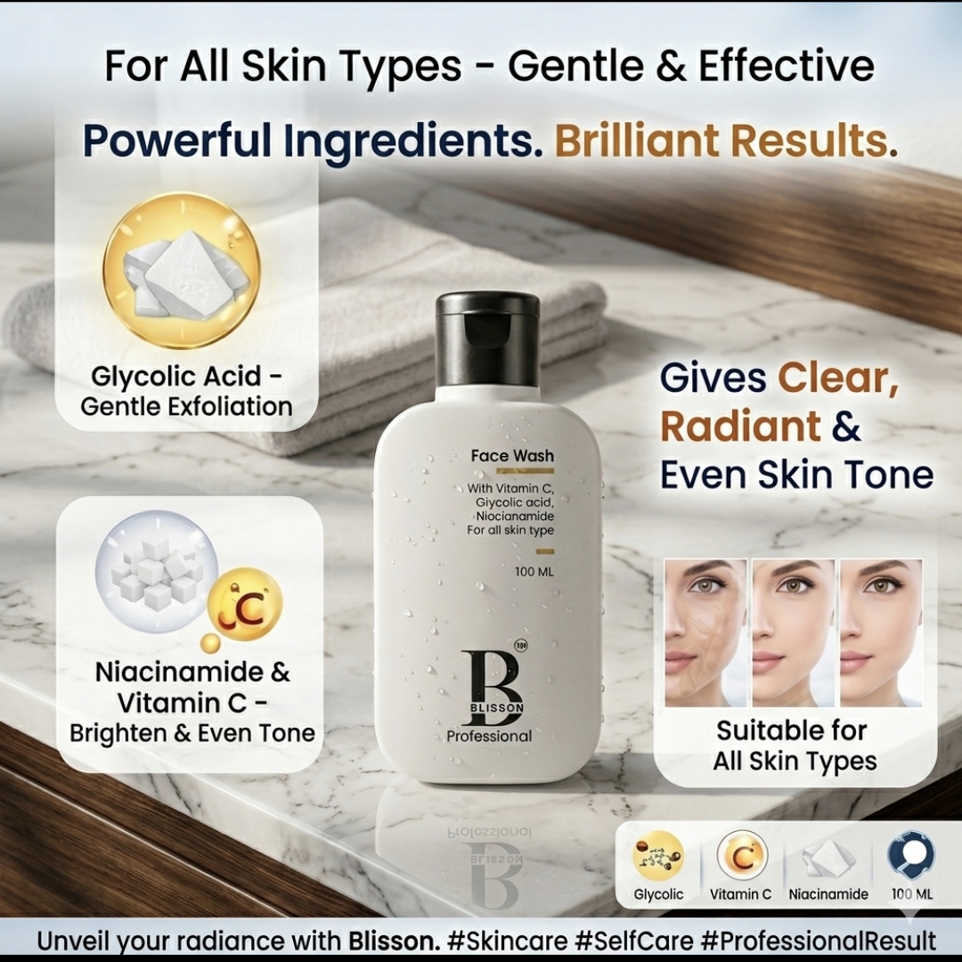 Blisson Professional Vitamin C Glow Face Wash thumbnail 4