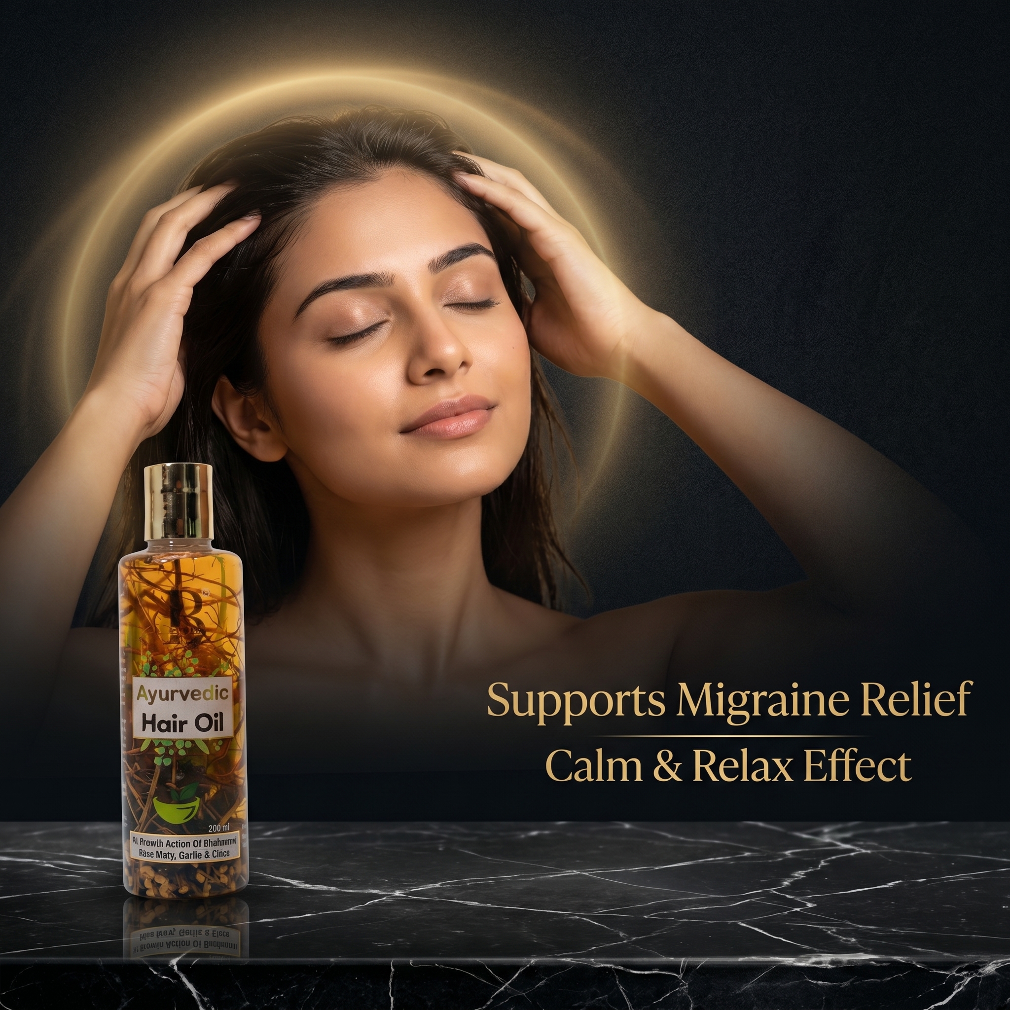 Ayurvedic Hair Oil thumbnail 3