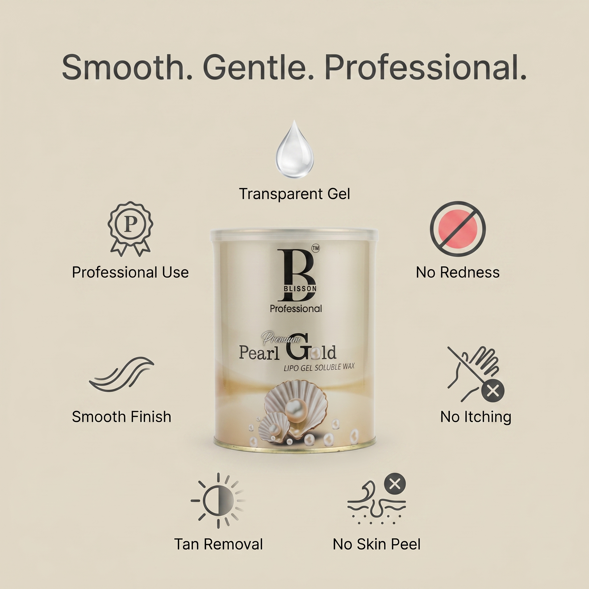Pearl Gold Lipo Gel Wax thumbnail 6