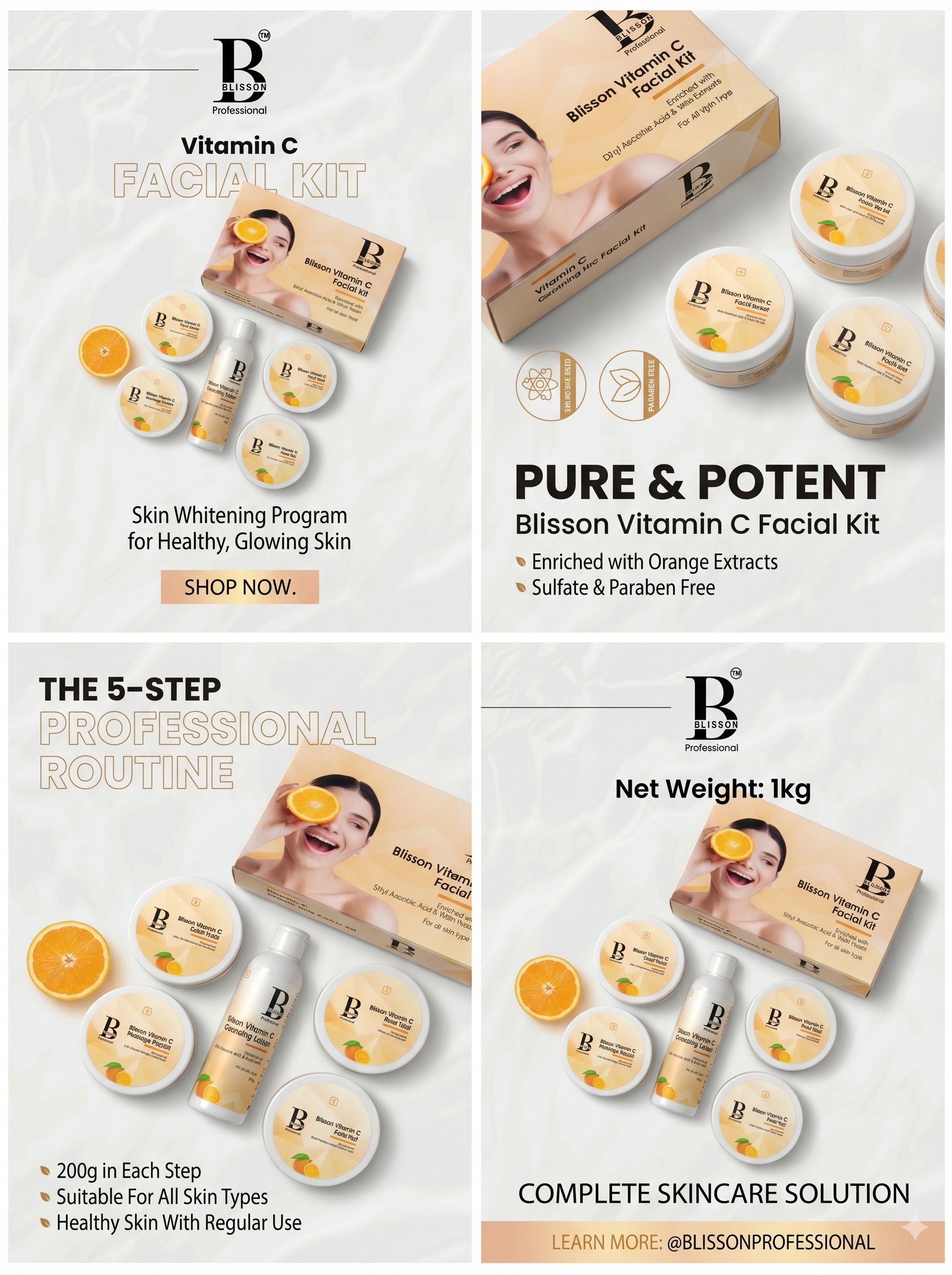 Vitamin C Facial Kit – 1kg thumbnail 4