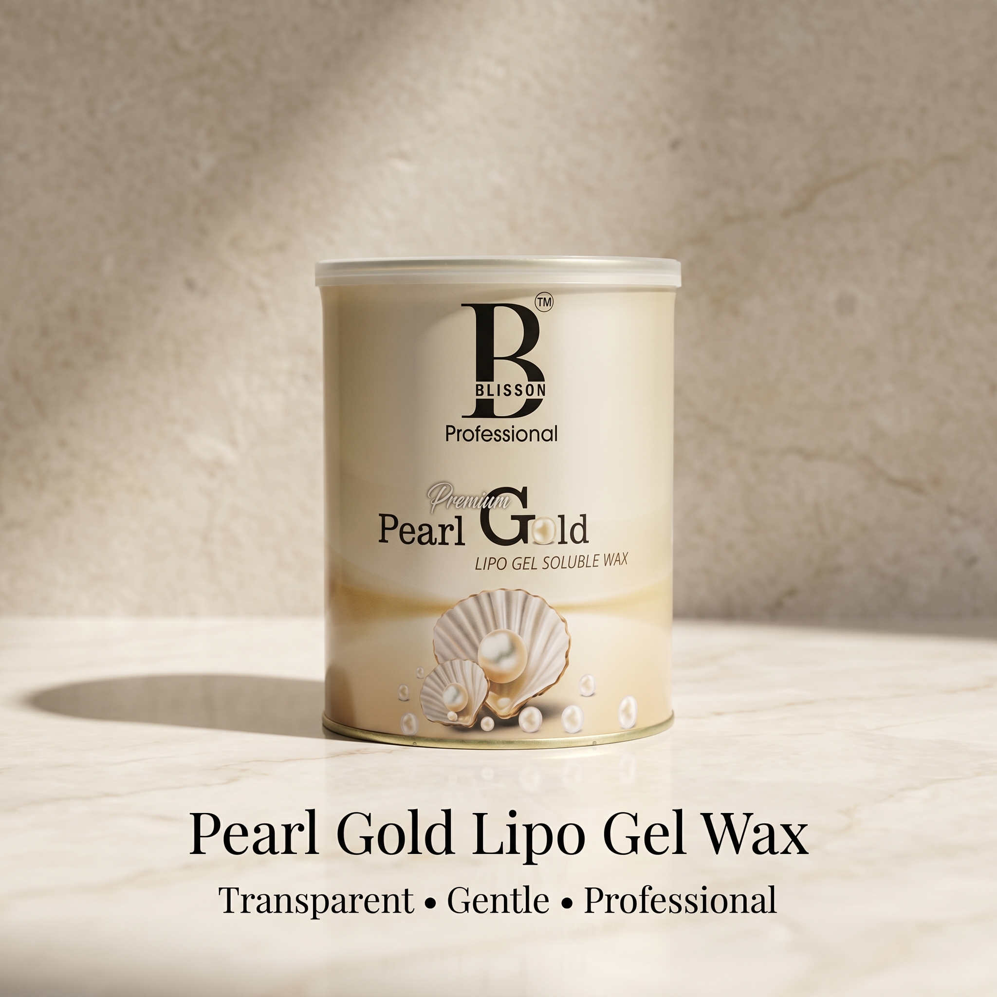 Pearl Gold Lipo Gel Wax