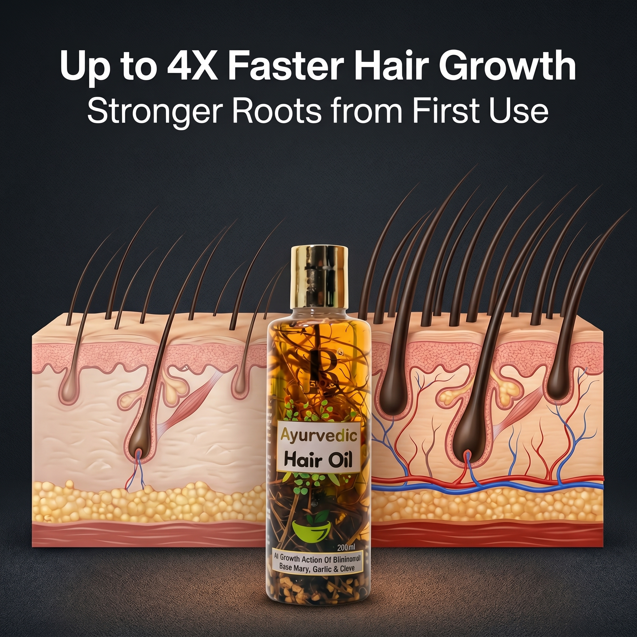 Ayurvedic Hair Oil thumbnail 5